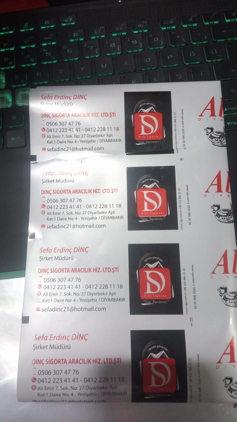 Dinç Sigorta - Abbas Waffle